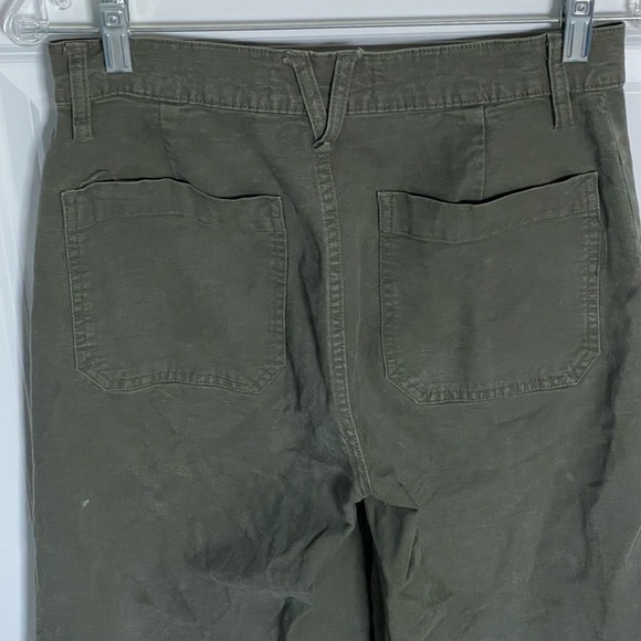 J. Crew Point Sur washed wide-leg crop pant green 35909 - Picture 5 of 12